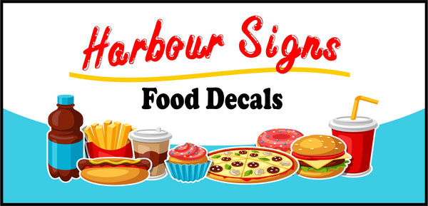 Harbour Signs Food Decals